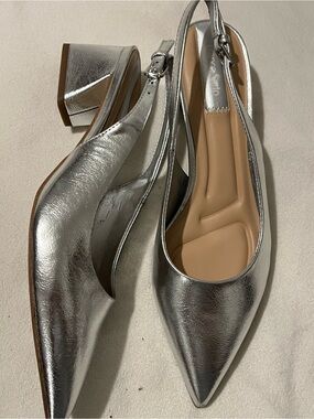 Franco Sarto
Women's Racer Pointed Toe Block Heel Slingback